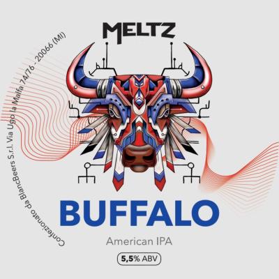 MELTZ - Birra Buffalo American IPA 5,5%vol - Polykeg 24lt