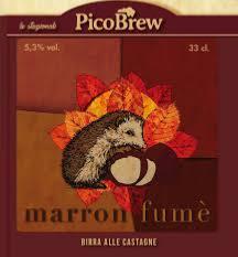 PICOBREW - Birra Marron Fumè Smoky Chestnut Marzen 5,3%vol - Polykeg 24lt