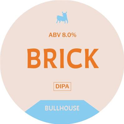 BULLHOUSE (NIR - UK) - Birra Brick Double IPA 8%vol - Keykeg 20lt