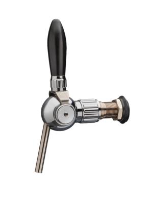 COSMO - Rubinetto di spillatura in acciaio inox cromato 5/8 con compensatore.