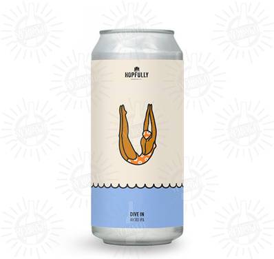 HOPFULLY BREWING (IRL) - Birra Dive In Micro IPA 3,2%vol - Lattina 440ml