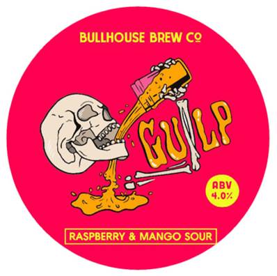 BULLHOUSE (NIR - UK) - Birra Gulp Fruit Sour Ale con lampone e mango 4%vol - Polykeg 30lt
