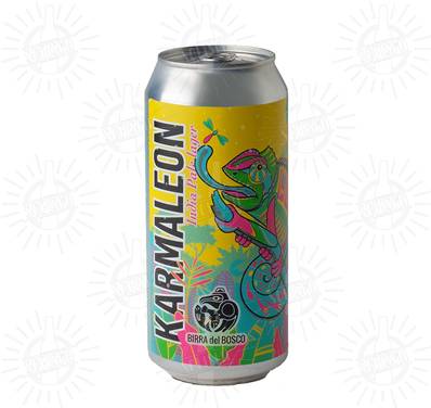 BIRRA DEL BOSCO - Birra Karmaleon Indian Pale Lager 6%vol - Lattina 440ml