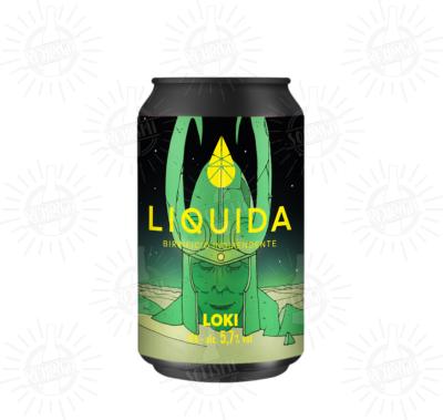 LIQUIDA - Birra Loki IPA 5,7%vol - Lattina 330ml