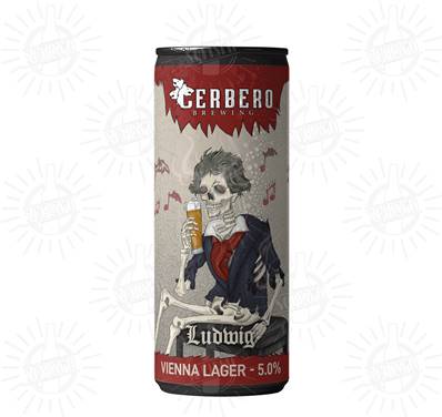 CERBERO - Birra Ludwig Vienna Lager 5,3%vol - Lattina 330ml