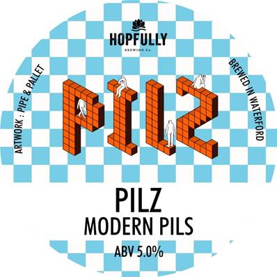 HOPFULLY BREWING (IRL) - Birra Pilz Gluten Free Modern Pils 5%vol - Unikeg 30lt (baionetta)