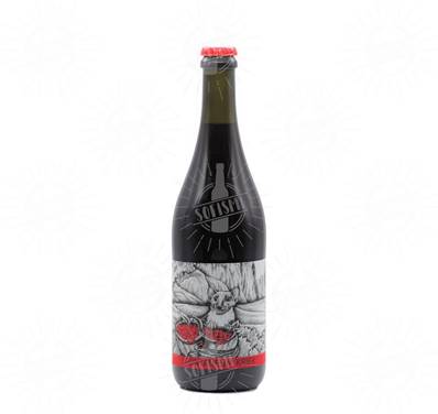 MONPIER - Birra Spontaneum Kriek 2019 con ciliegie 7,6%vol - Bottiglia 750ml