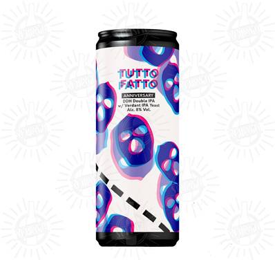 WAR - Birra Tutto Fatto Anniversary Double IPA 8%vol - Lattina 330ml