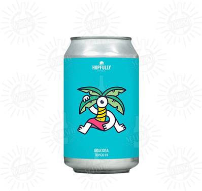 HOPFULLY BREWING (IRL) - Birra Graciosa Tropical IPA 5,3%vol - Lattina 330ml