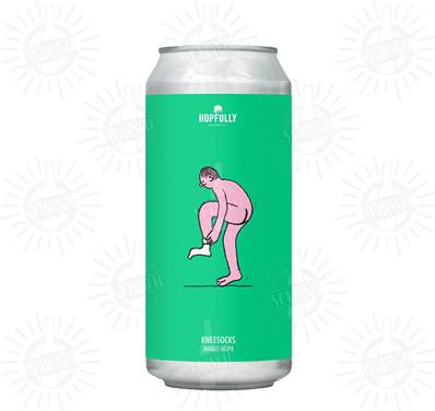 HOPFULLY BREWING (IRL) - Birra Kneesocks Mango IPA 7%vol - Lattina 440ml