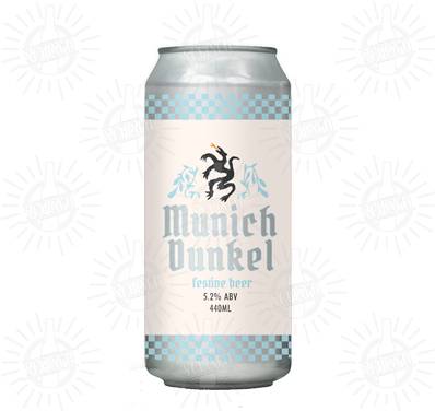HOPFULLY BREWING (IRL) - Birra Munich Dunkel Festive Beer 5,2%vol - Lattina 440ml