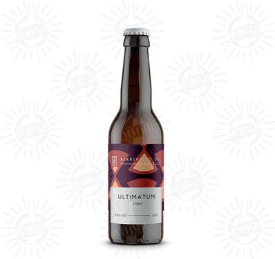 BIRRIFICIO DEI CASTELLI - Birra Ultimatum Tripel 8%vol - Bottiglia 330ml