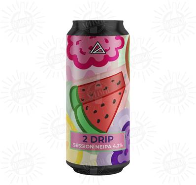 ATOMS - Birra 2 Drip Session NEIPA 4,2%vol - Lattina 440ml