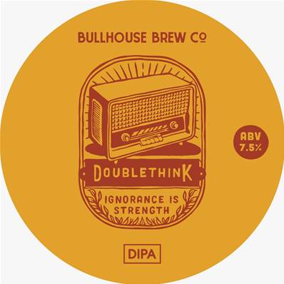 BULLHOUSE (NIR - UK) - Birra Doublethink Double IPA 7,5%vol - Keykeg 30lt