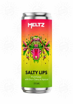 MELTZ - Birra Salty Lips Fruit Gose con amarene ed albicocche 3,7%vol - Lattina 330ml