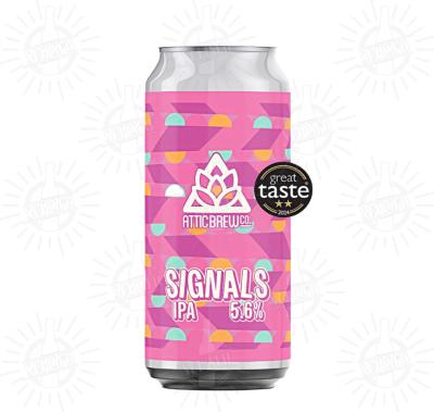 ATTIC BREW CO (UK) - Birra Signals IPA 5,6%vol - Lattina 440ml