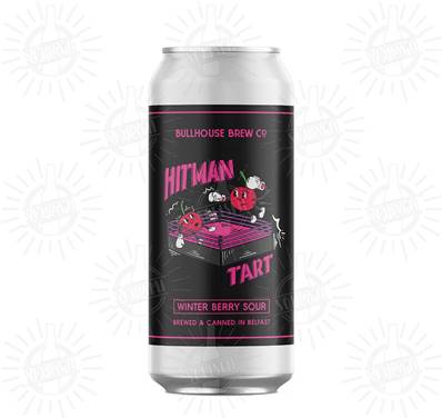 BULLHOUSE (NIR - UK) collab. TOP ROPE (UK) - Birra Hitman Tart Berry Sour 4,5%vol - Lattina 440ml