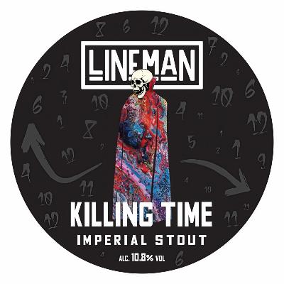 LINEMAN (IRL) - Birra Killing Time Imperial Stout 10.8%vol - Keykeg 20lt