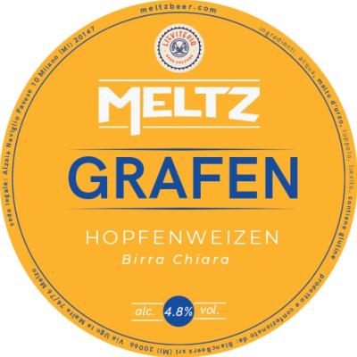 MELTZ collab. LIEVITERIA - Birra Grafen Hopfenweizen 4,8%vol - Polykeg 24lt