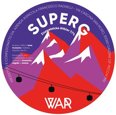 WAR - Birra Super G Doppelsticke AltBier 7,7%vol - Polykeg 24lt