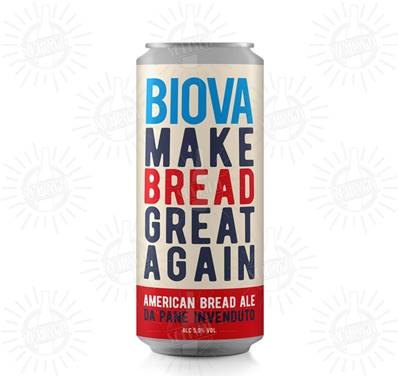 BIOVA - Birra ABA American Bread Ale 5%vol - Lattina 330ml