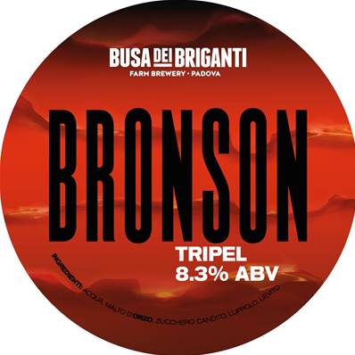 BUSA DEI BRIGANTI - Birra Bronson Tripel 8,3%vol - Polykeg 24lt