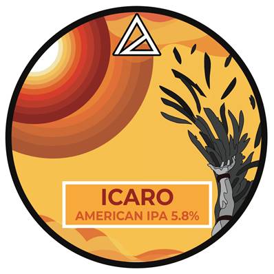 ATOMS - Birra Icaro American IPA 5,8%vol - Polykeg 24lt