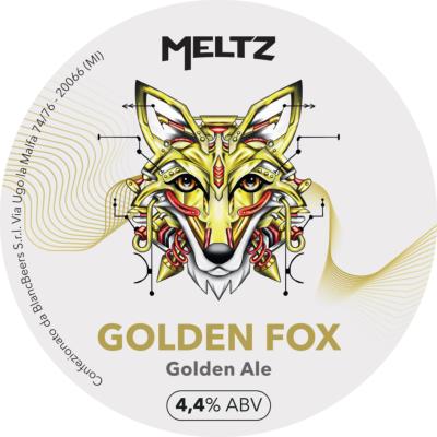 MELTZ - Birra Golden Fox Golden Ale 4,4%vol - Polykeg 24lt