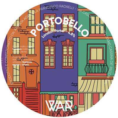 WAR - Birra Portobello London Porter 5,4%vol - Polykeg 24lt