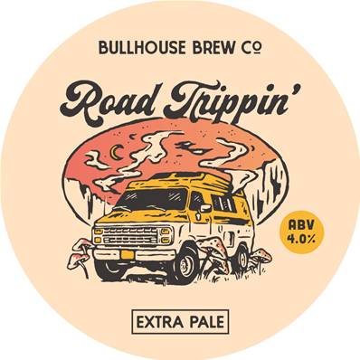 BULLHOUSE (NIR - UK) - Birra Road Trippin Extra Pale 4%vol - Polykeg 30lt