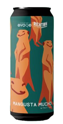 EVOQE collab. RENTON - Birra Mangusta Mucho Fruit Sour Ale 5,6%vol - Lattina 330ml