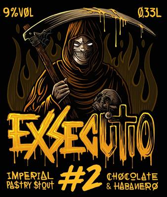 BOIA collab. EASTSIDE - Birra Exsecutio #2 Imperial Stout 9,5%vol - Lattina 330ml