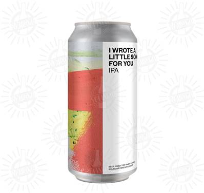 BOUNDARY (NIR - UK) - Birra I Wrote A Little Song For You IPA 5,5%vol - Lattina 440ml