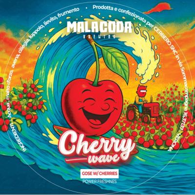 MALACODA - Birra Cherry Wave Fruit Gose 4%vol - Kegsolution 20lt