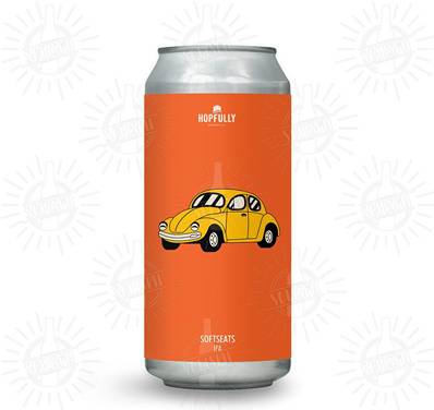 HOPFULLY BREWING (IRL) - Birra Softseats IPA 6,8%vol - Lattina 440ml