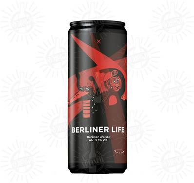 WAR - Birra Berliner Life Berliner Weisse 3,5%vol - Lattina 330ml