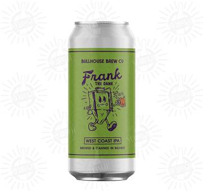 BULLHOUSE (NIR - UK) - Birra Frank The Dank West Coast IPA 6,7%vol - Lattina 440ml