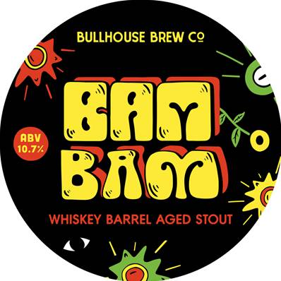 BULLHOUSE (NIR - UK) - Birra Bam Bam Barrel Aged Imperial Stout 10,7%vol - Keykeg 20lt