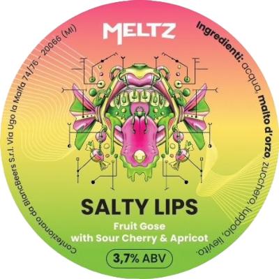 MELTZ - Birra Salty Lips Fruit Gose con amarene ed albicocche 3,7%vol - Polykeg 24lt