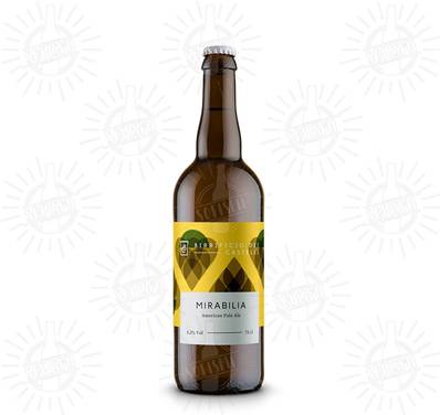 BIRRIFICIO DEI CASTELLI - Birra Mirabilia DDH Pale Ale 5,2%vol - Bottiglia 750ml