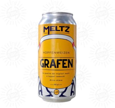 MELTZ collab. LIEVITERIA - Birra Grafen Hopfenweizen 4,8%vol - Lattina 440ml