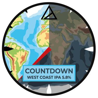 ATOMS - Birra Countdown West Coast IPA 5,8%vol - Polykeg 24lt