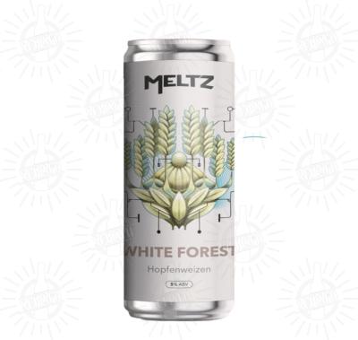 MELTZ - Birra White Forest Hopfenweizen 5%vol - Lattina 330ml