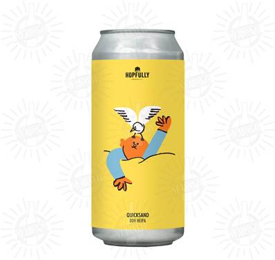 HOPFULLY BREWING (IRL) - Birra Quicksand DDH NEIPA 6,5%vol - Lattina 440ml