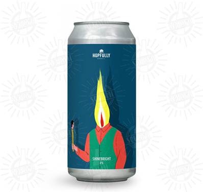 HOPFULLY BREWING (IRL) - Birra Shine Bright NEIPA 6%vol - Lattina 440ml