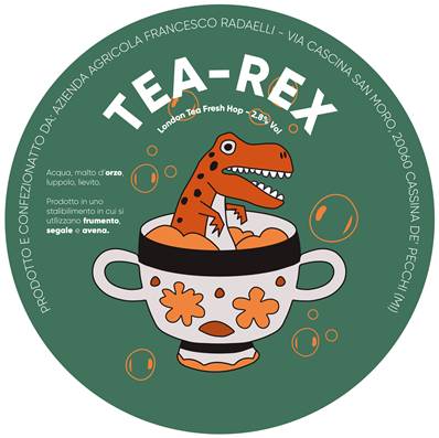 WAR - Birra Tea Rex London Tea Fresh Hop 2,8%vol - Polykeg 24lt