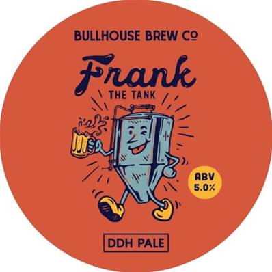 BULLHOUSE (NIR - UK) - Birra Frank The Tank DDH New England Pale 5%vol - Keykeg 30lt
