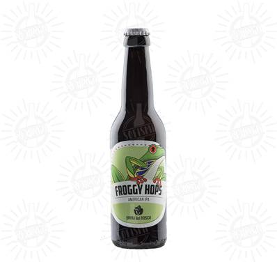 BIRRA DEL BOSCO - Birra Froggy Hops American IPA 6%vol - Bottiglia 330ml