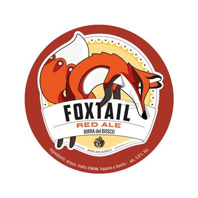 BIRRA DEL BOSCO - Birra Foxtail Red Ale 5,6%vol - Polykeg con sacca 24lt