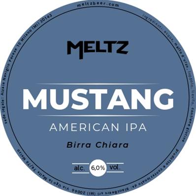 MELTZ - Birra Mustang IPA 6%vol - Lattina 330ml